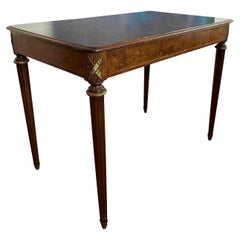 Early 20th Century Mahogany Writing Table by Cassard et Cie Cassard Romano Co