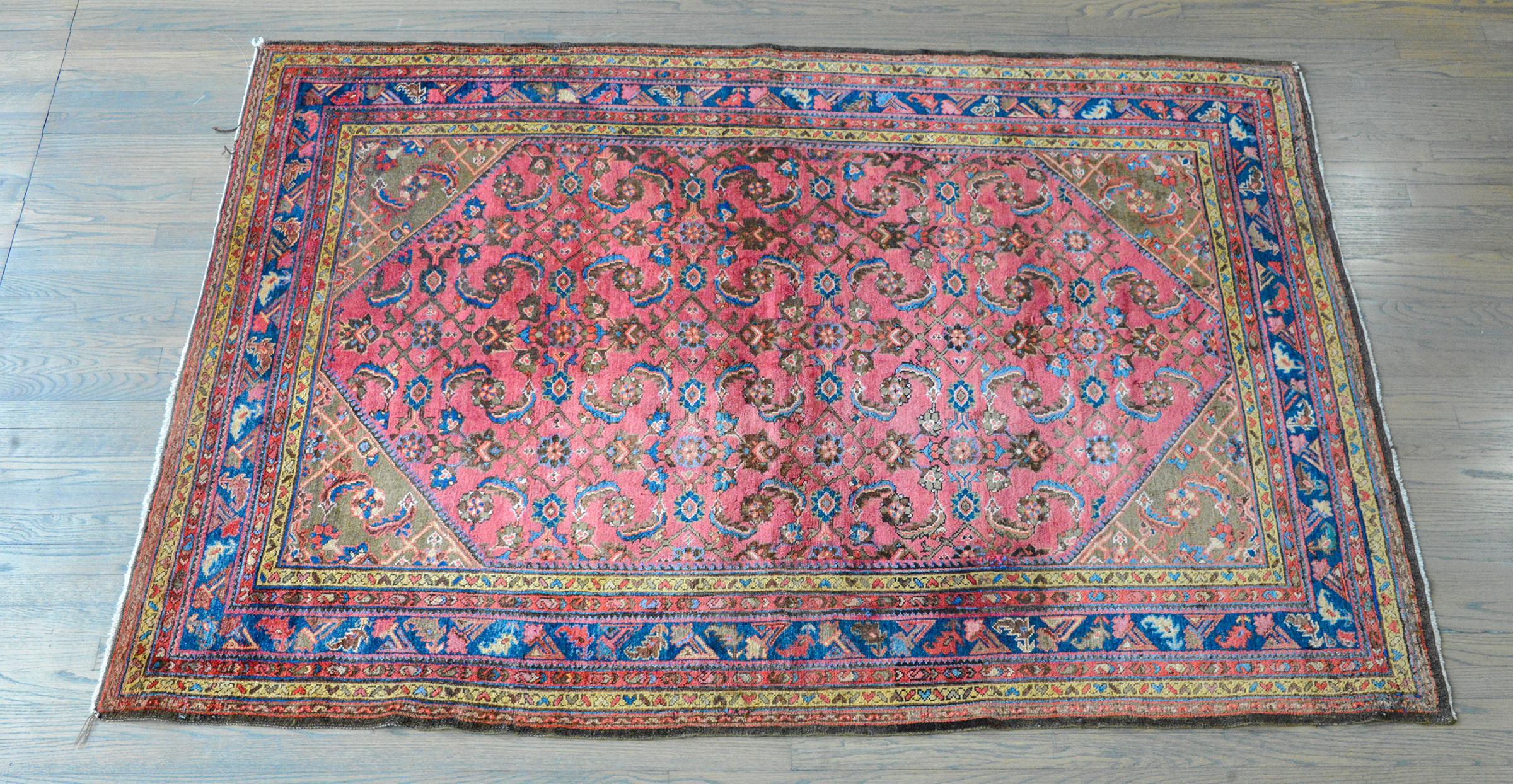 Early 20th Century Malayer Rug For Sale 4