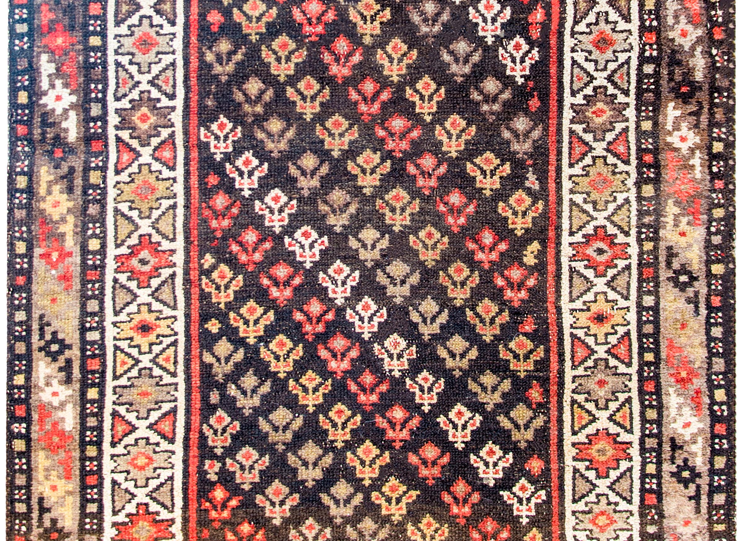 Persian Early 20th Century Malayer Runner For Sale