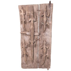 Early 20th Century Malian Reptile Door