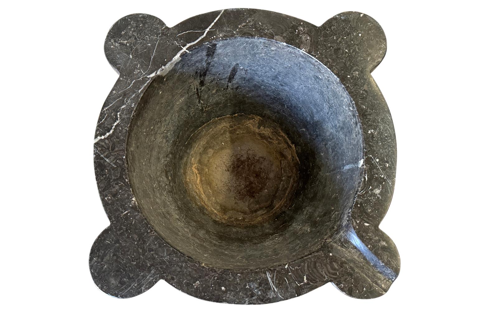 Mortero de mármol de principios del siglo XX Mármol en venta
