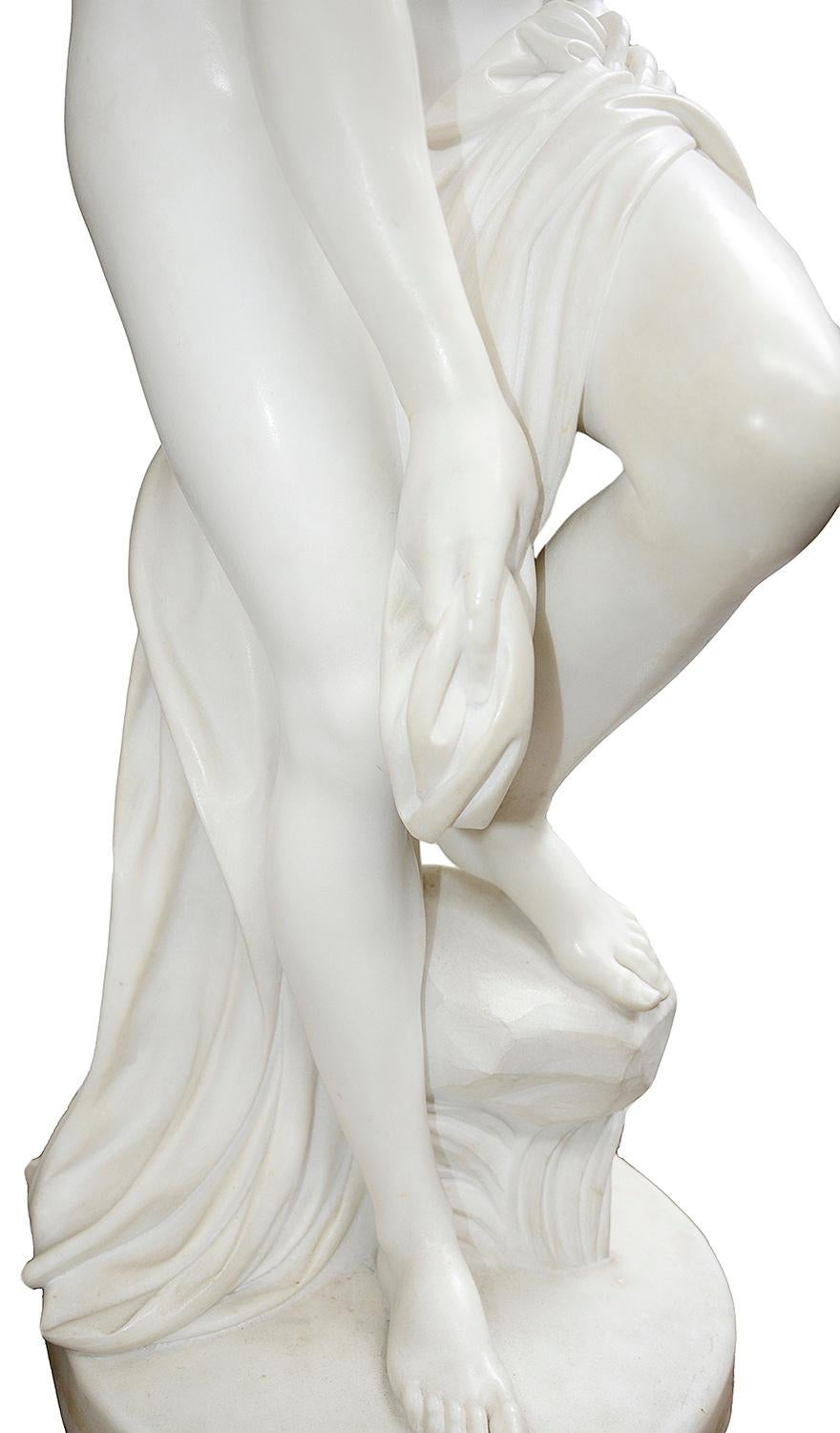 Early 20th Century Marble Statue of 'Venus Au Bain' 2