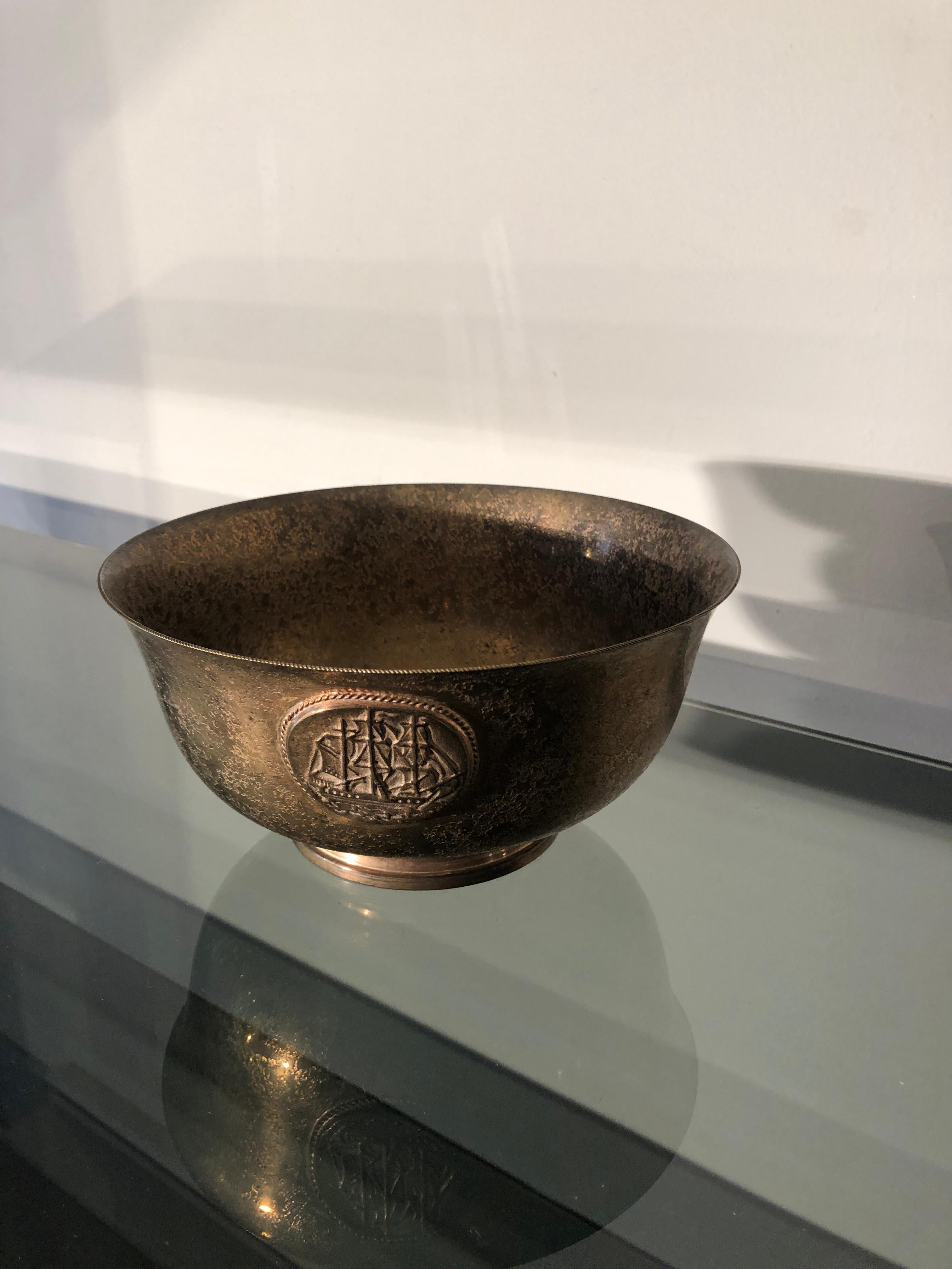 copper valet tray