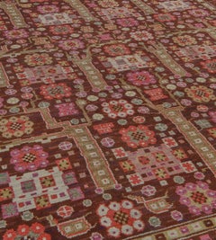 Early 20th Century Märta Måås-Fjetterström AB Swedish Rug