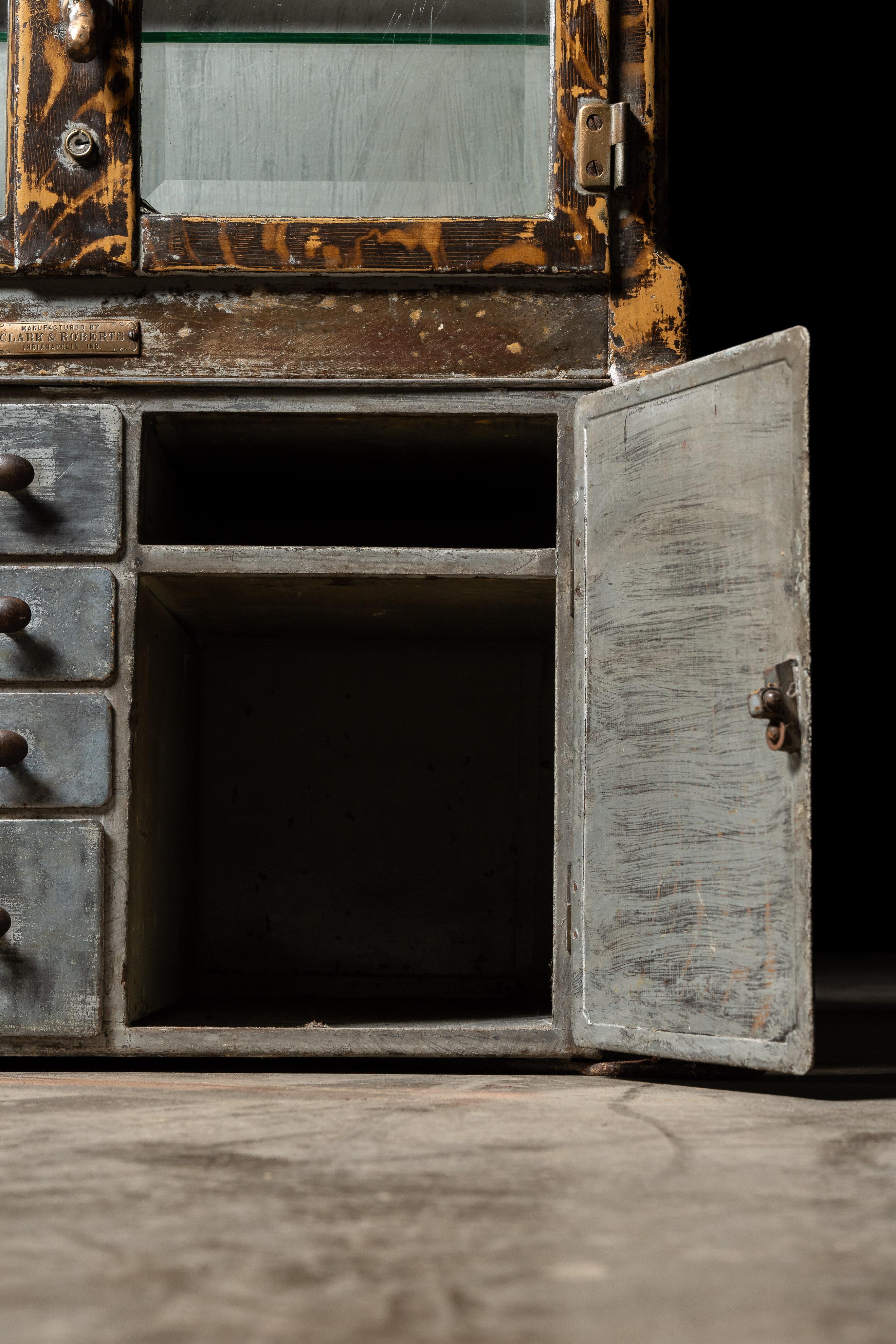 Early 20th Century Medical Display Case by Clark & Roberts For Sale 7