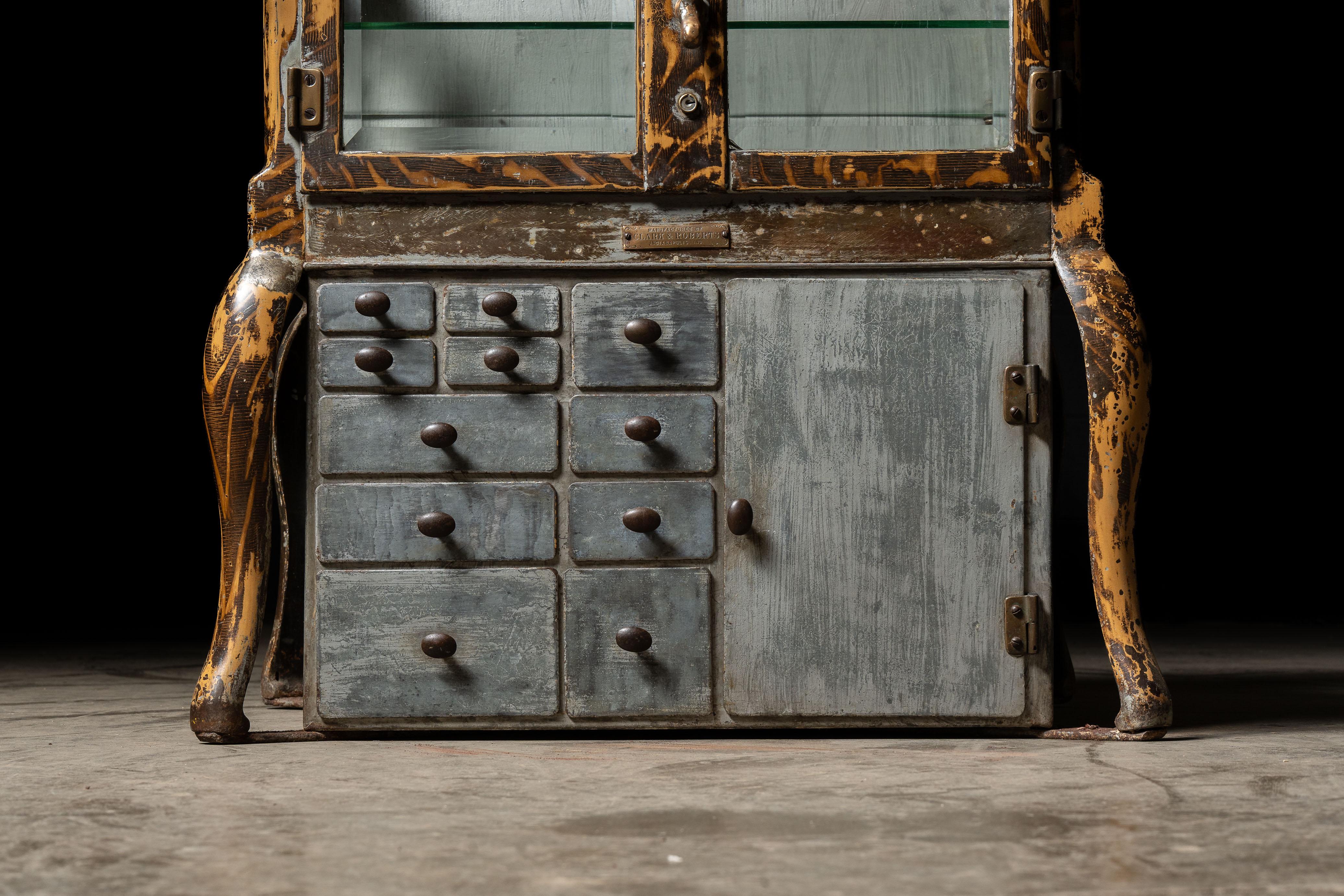 Early 20th Century Medical Display Case by Clark & Roberts For Sale 4
