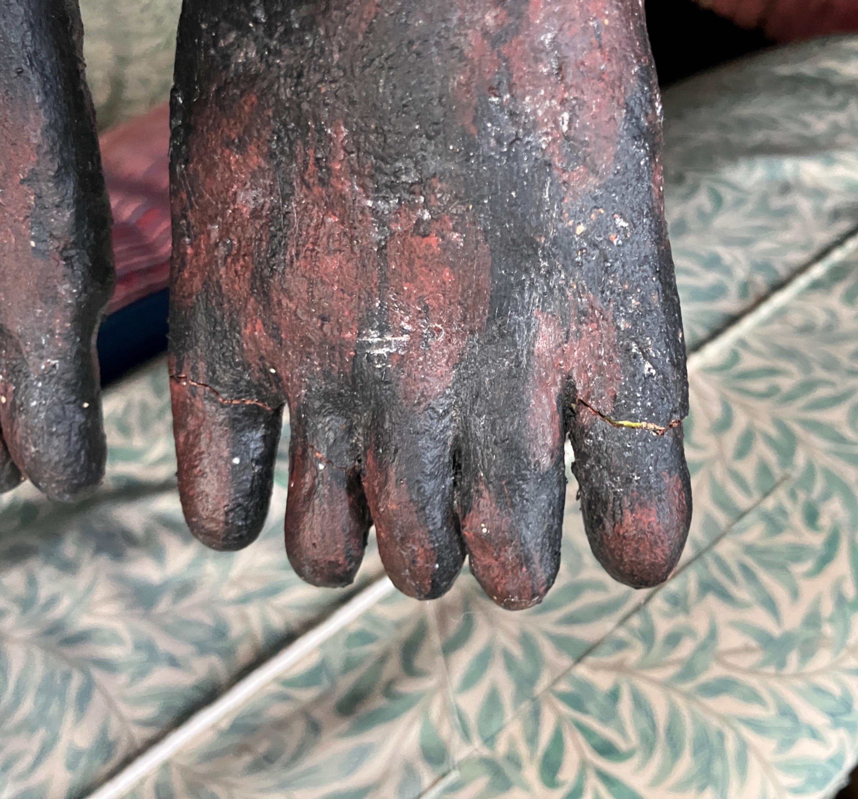 Frühe 20. Jahrhundert Mendi Entschädigung oder Revenge Doll Loloata Tribal Art im Angebot 6