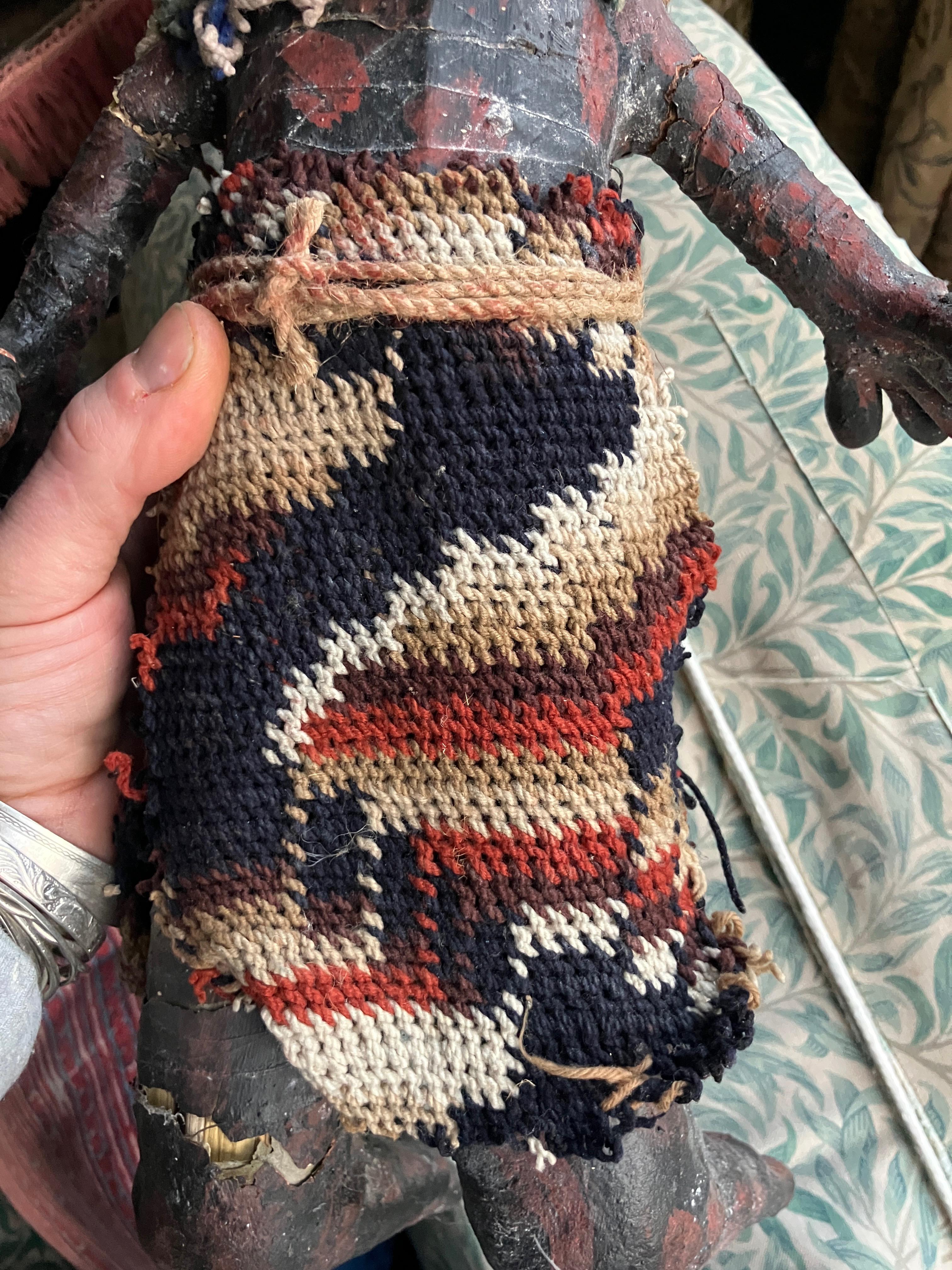 Frühe 20. Jahrhundert Mendi Entschädigung oder Revenge Doll Loloata Tribal Art im Angebot 3