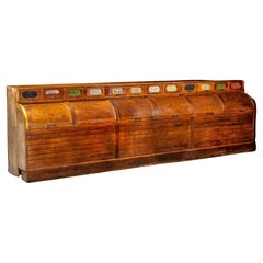 Early 20th Century Mercantile Rolltop Grain Counter