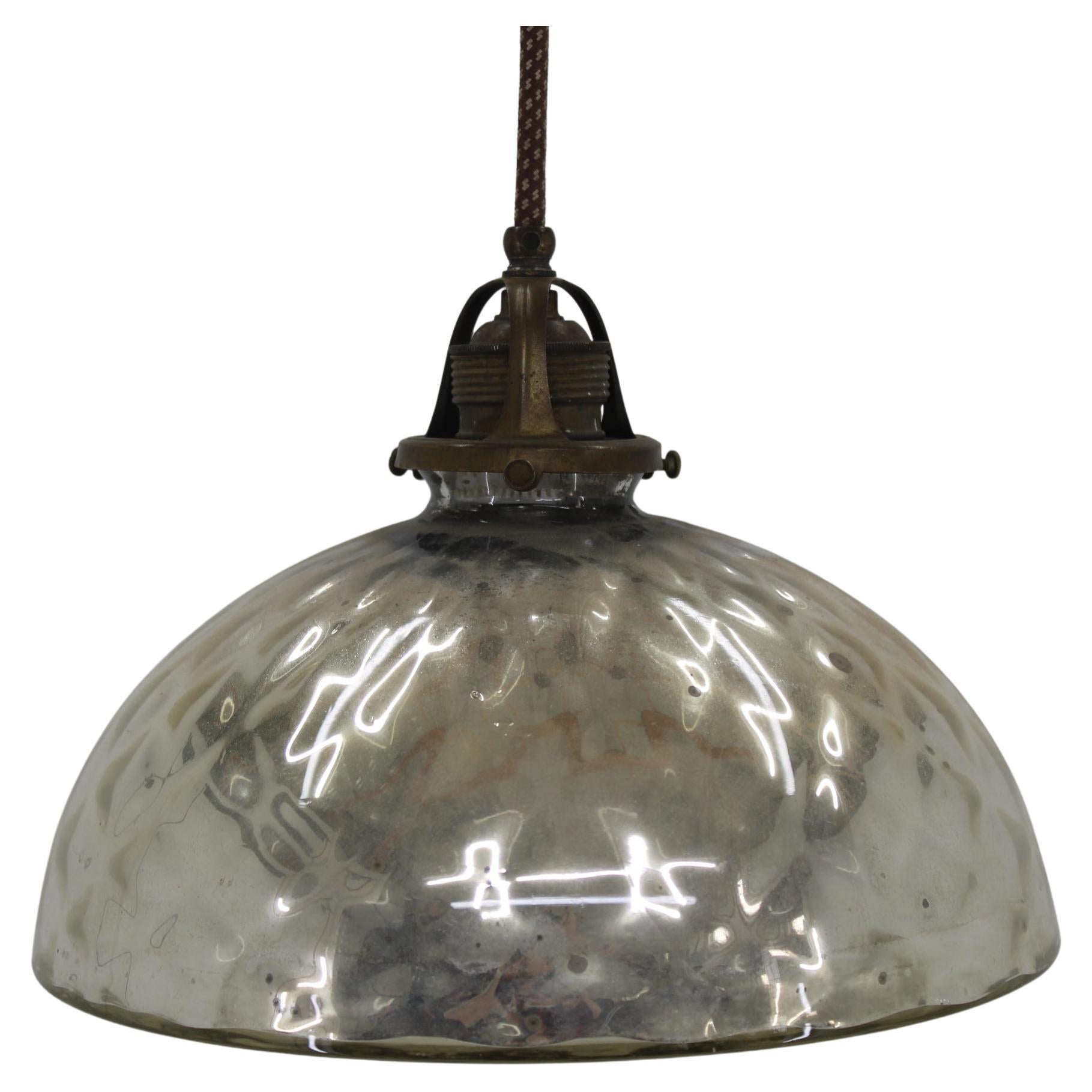 Ciondolo "Mercury Glas" dei primi del Novecento, Europa