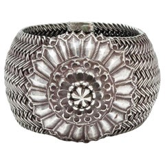Brazalete de malla de principios del siglo XX, India
