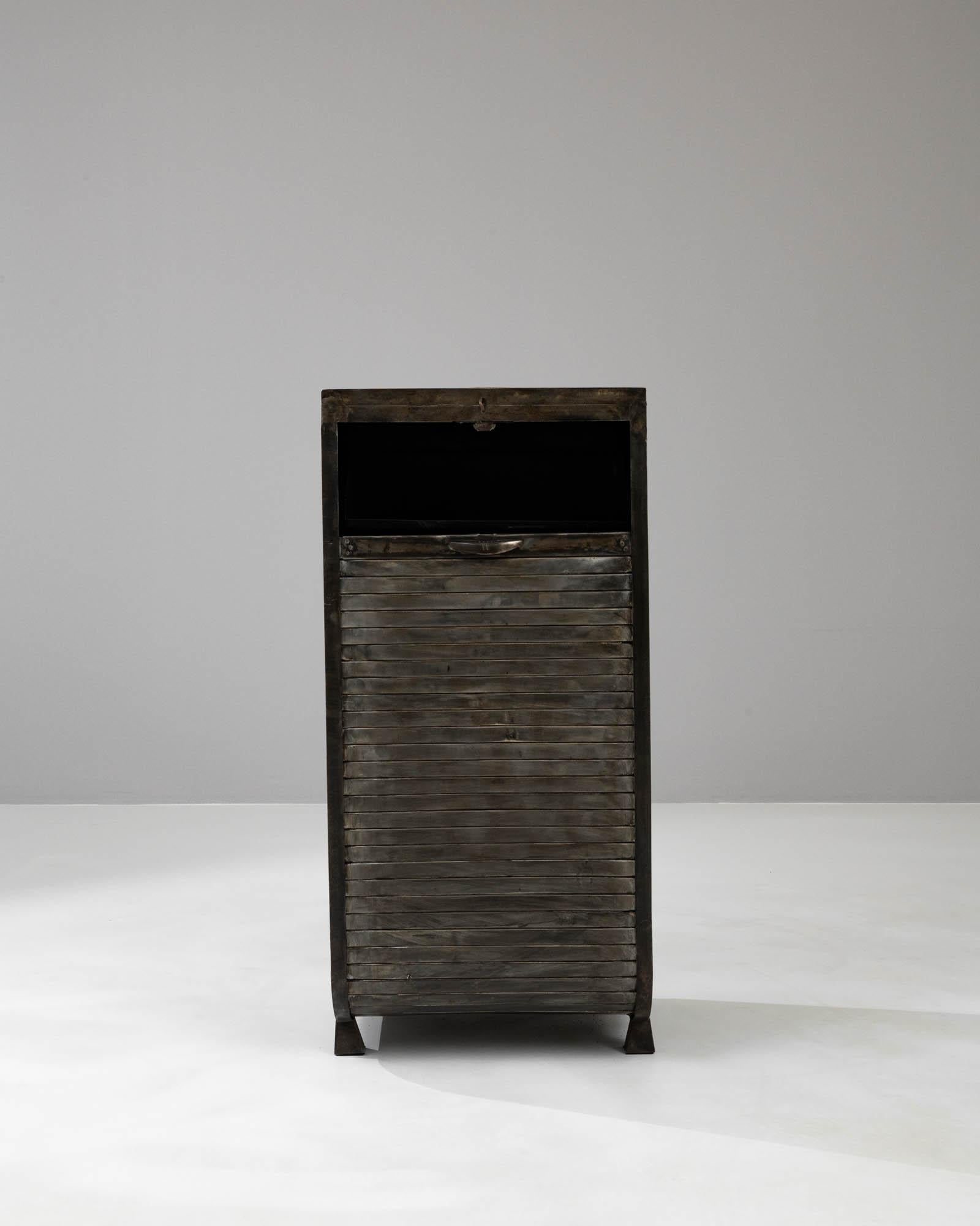 French Early 20th Century Metal Cabinet For Sale