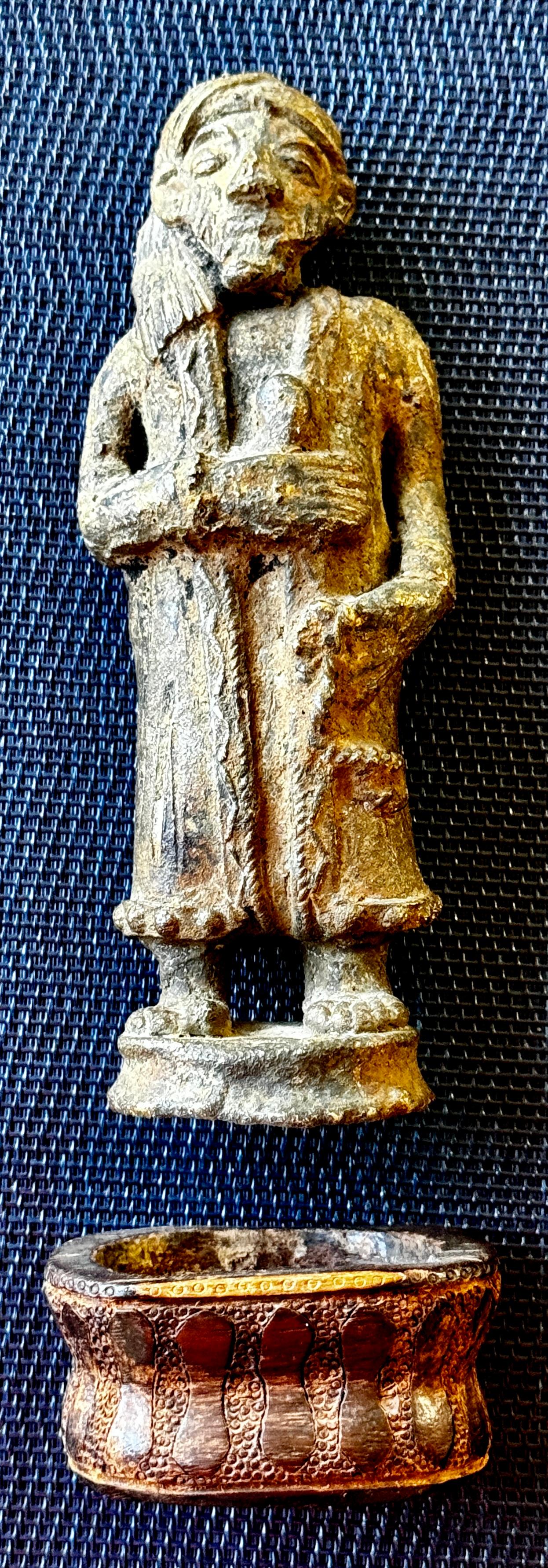 XX secolo Figura di uomo con turbante in metallo dei primi del Novecento in vendita