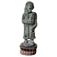 Early 20th Century Metal Figure of Man With Turban