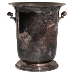 Early 20th Century Metal Silver-Plated Champagne Bucket