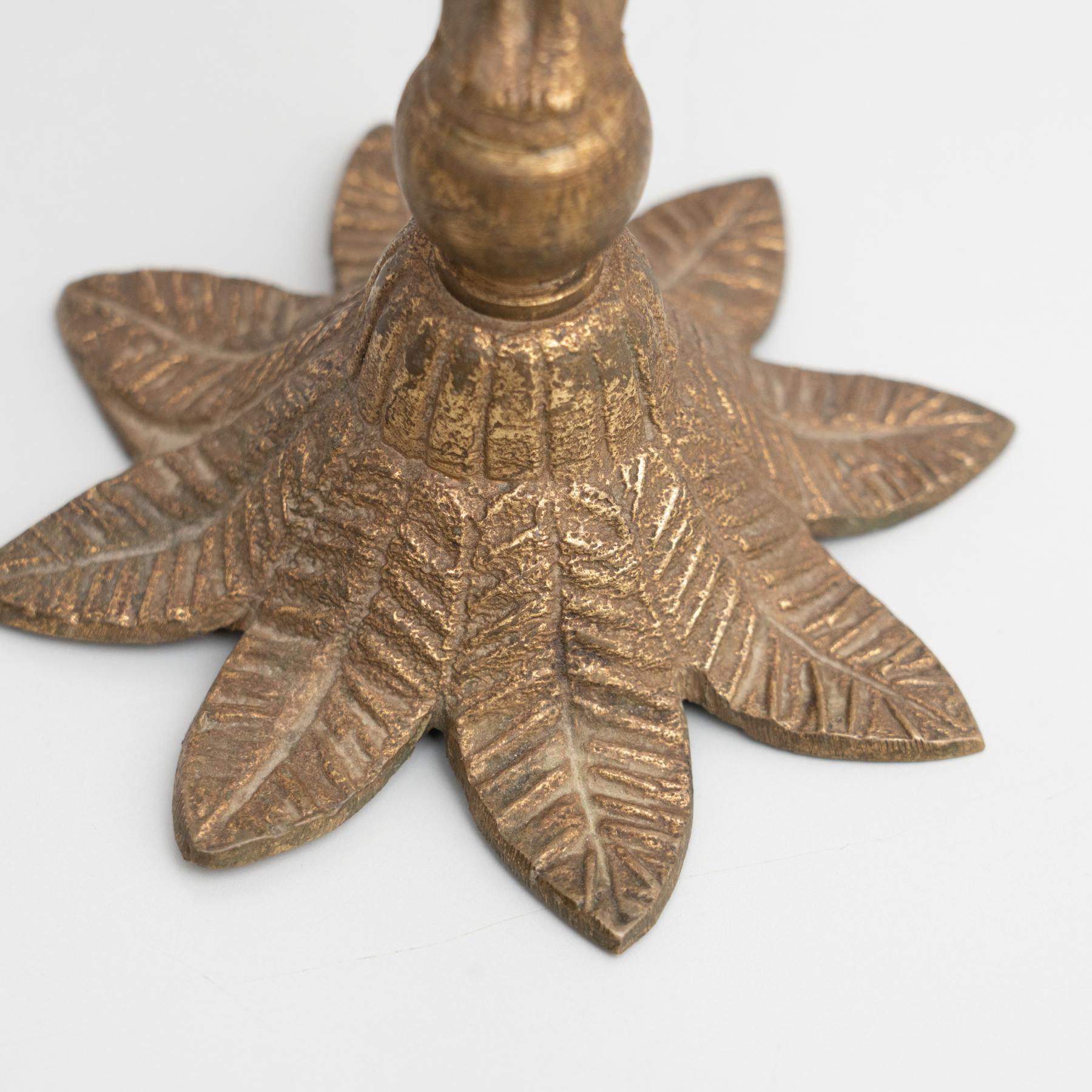 Spanish Early 20th Century Metal Table Lamp
