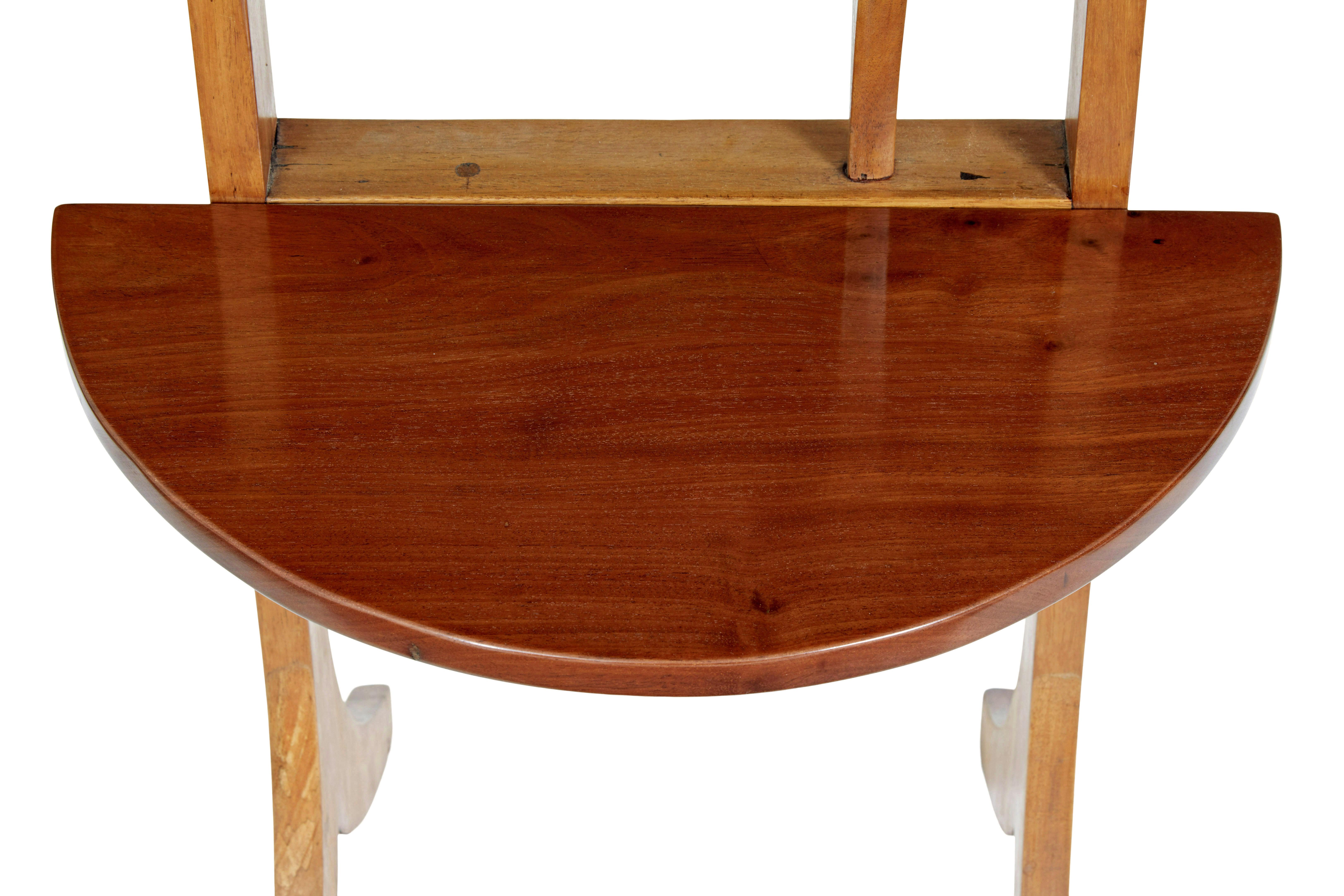 Art Deco Early 20th century metamorphic mahogany occasional table For Sale