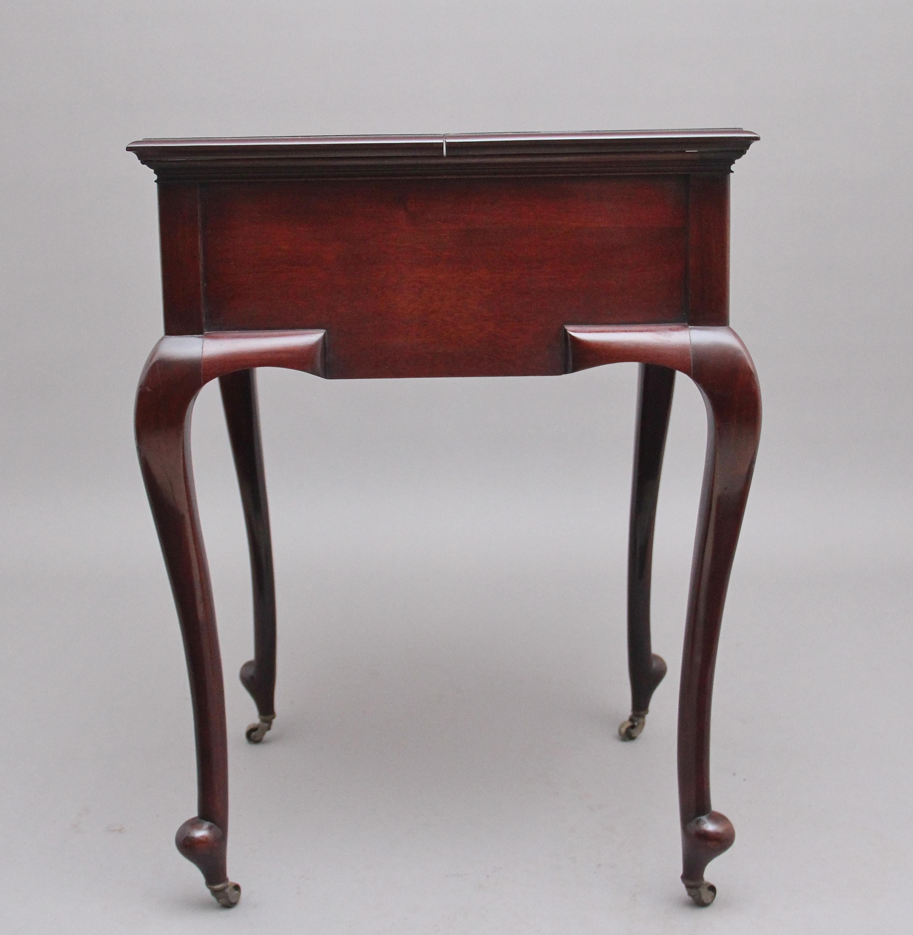 Edwardian Early 20th Century Metamorphic Writing Desk by J.C Vickery of London For Sale