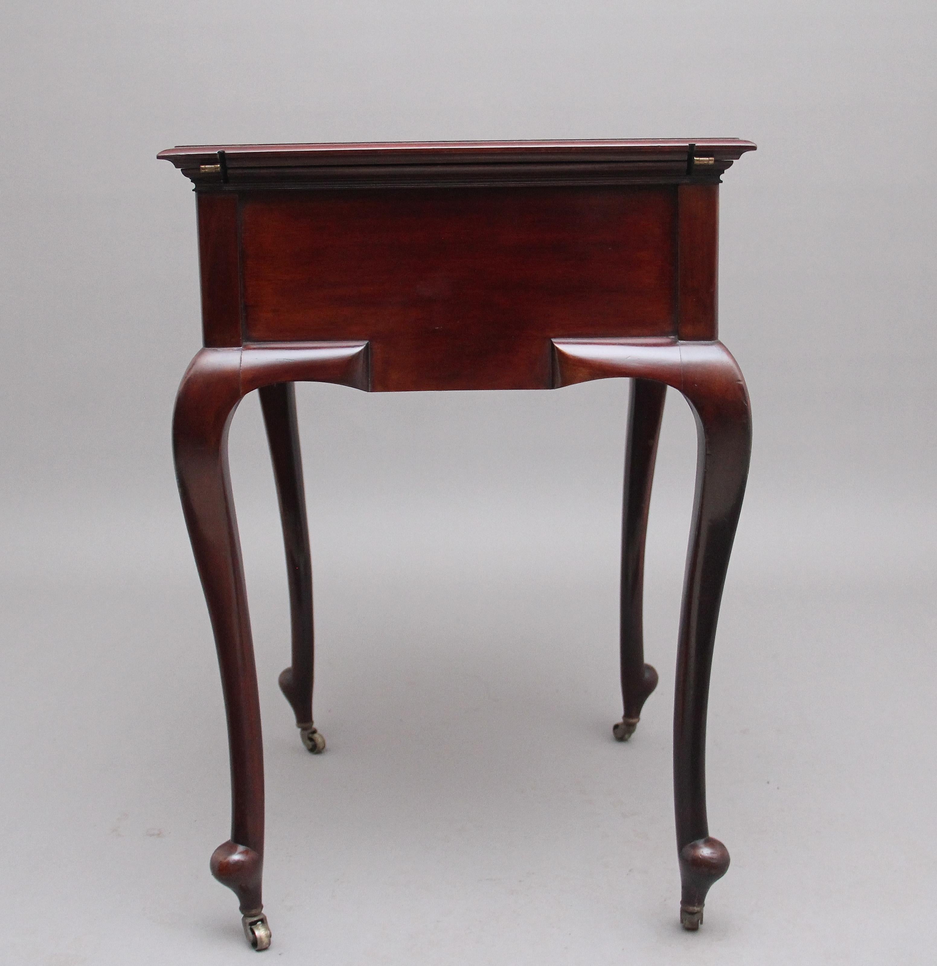 European Early 20th Century Metamorphic Writing Desk by J.C Vickery of London For Sale