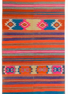 Late 20th Century Mexican Kilim Rug