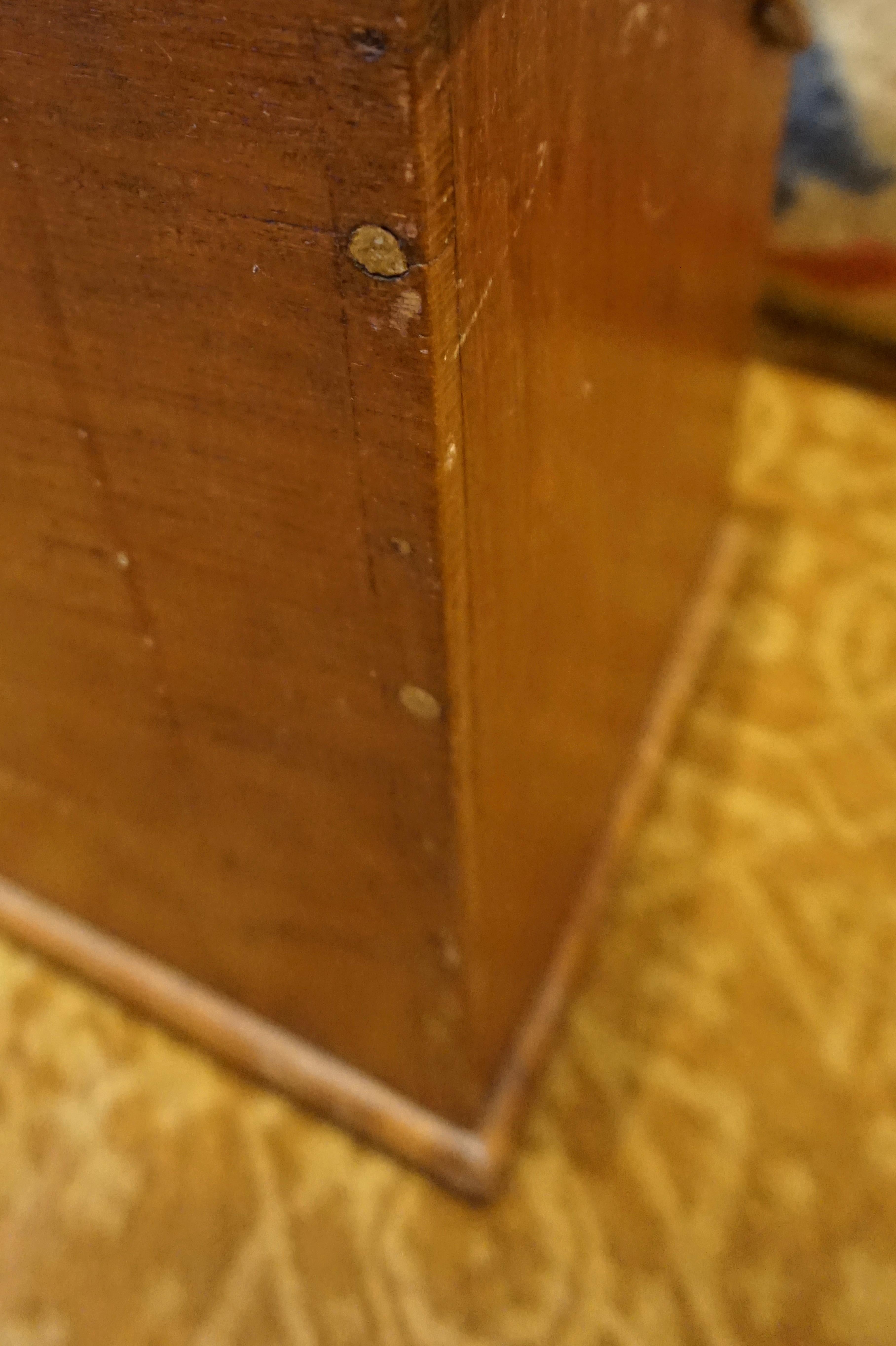 Early 20th Century Military Campaign Desk Correspondence Box 6