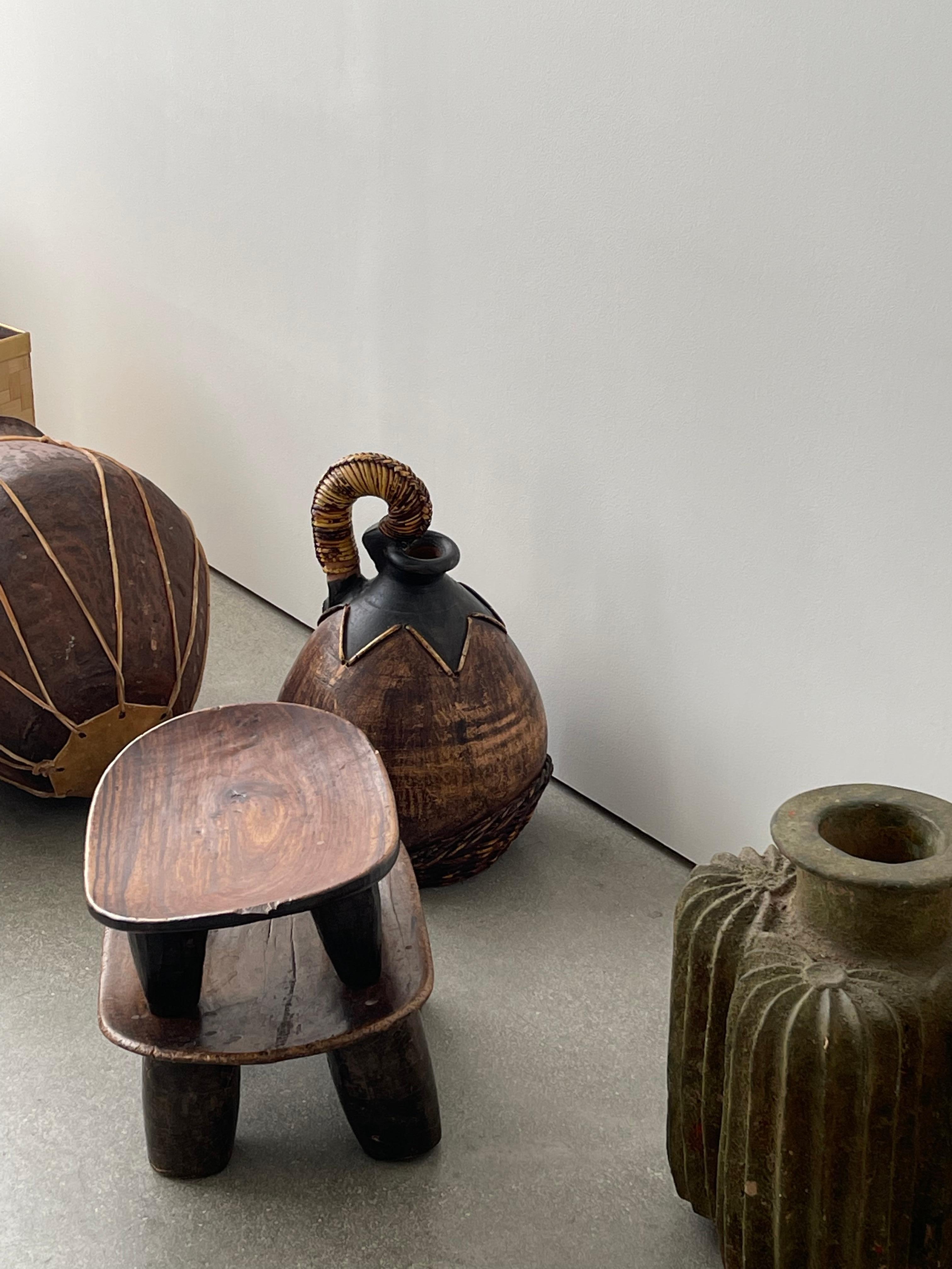 Early 20th Century Mini Wooden Senufo Stool 5
