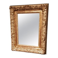 Early 20th Century Mirror in a Capital Gilded Frame