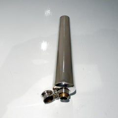 Early 20th Century Modern George V Sterling Silver Hunting Flask Sheffield, 1935