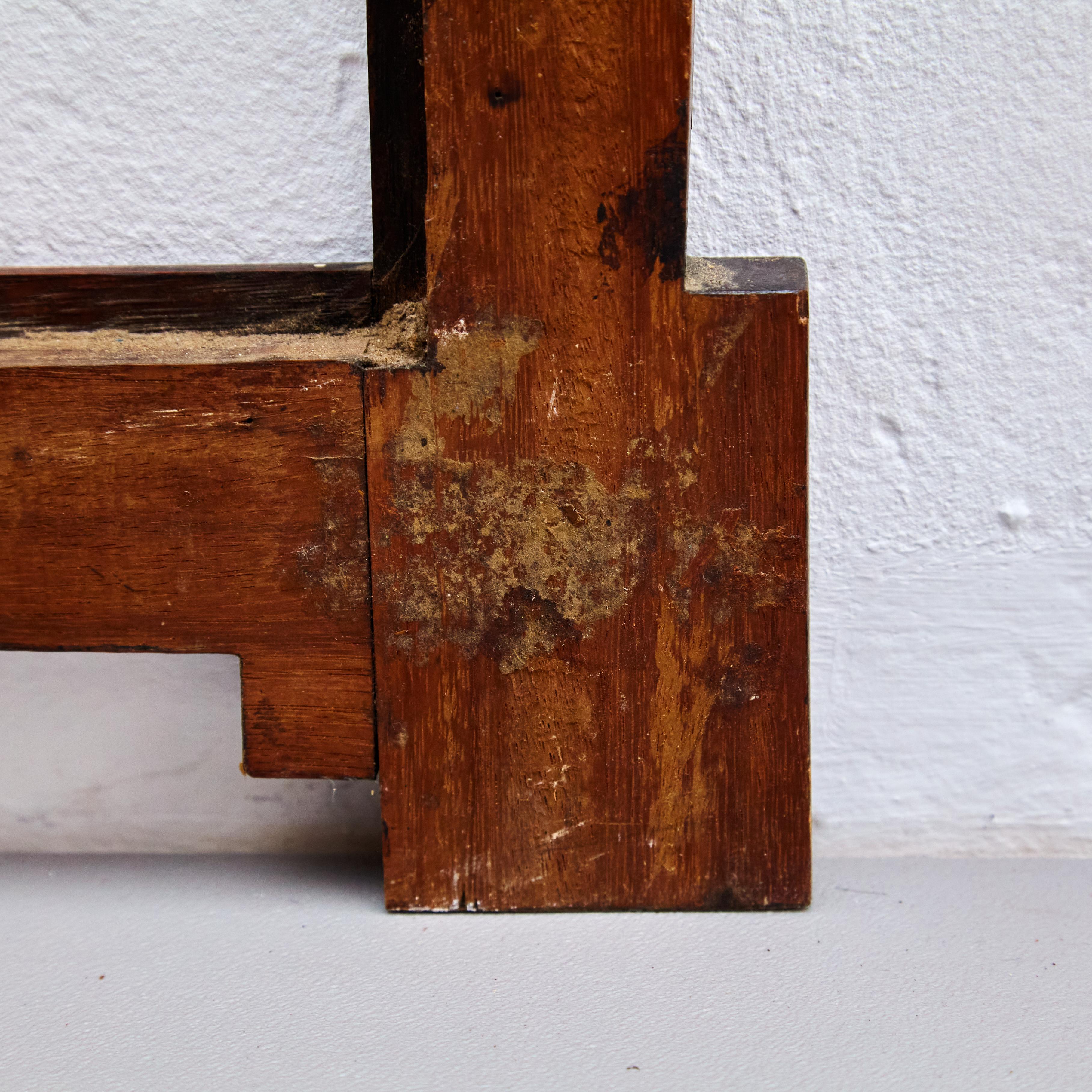 Early 20th Century Modern Wood Frame, circa 1940 For Sale 8