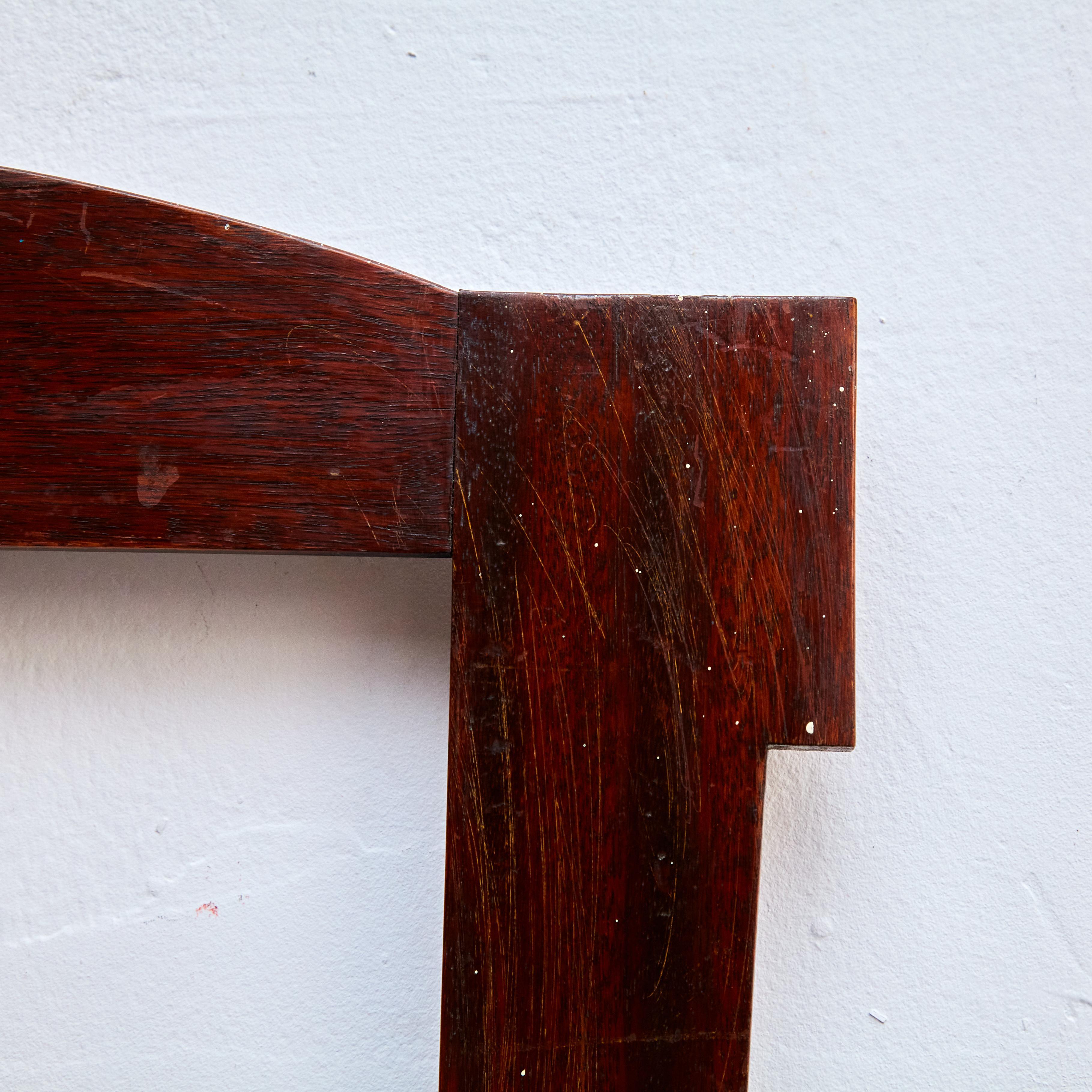 Mid-20th Century Early 20th Century Modern Wood Frame, circa 1940 For Sale
