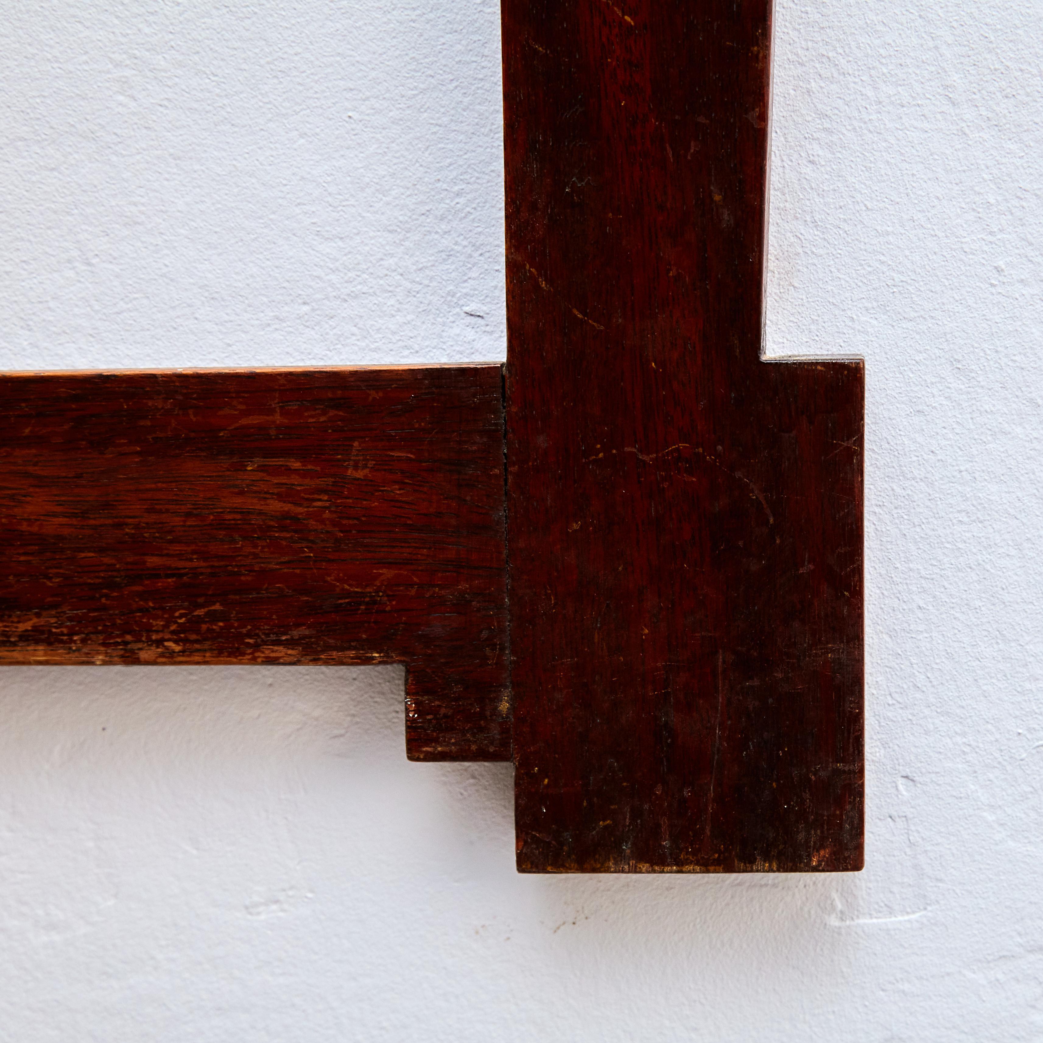 Early 20th Century Modern Wood Frame, circa 1940 For Sale 1