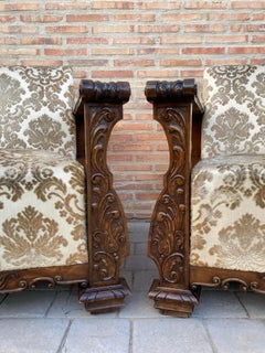 Modernistische Sessel aus Eiche des frühen 20. Jahrhunderts, 1920er Jahre, 2er-Set