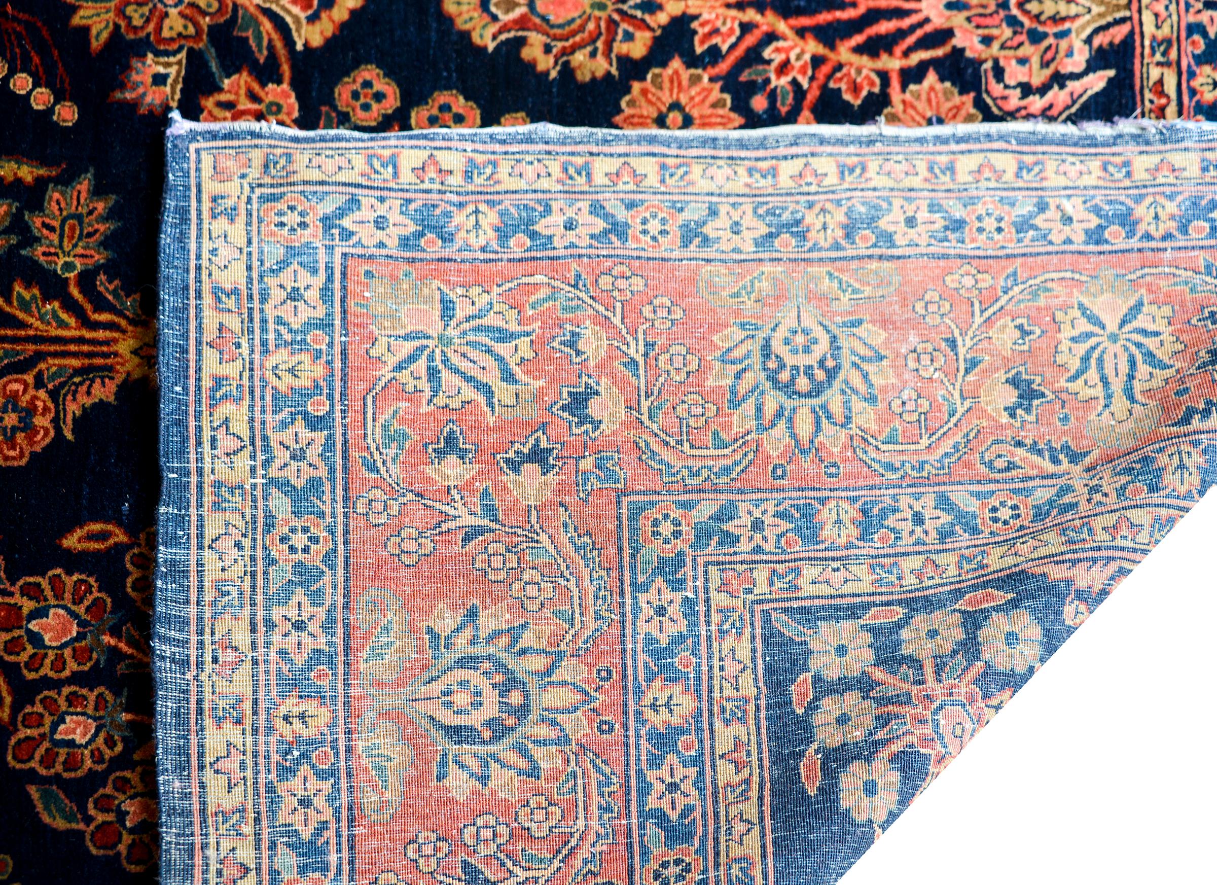 Early 20th Century Mohajeran Rug For Sale 4