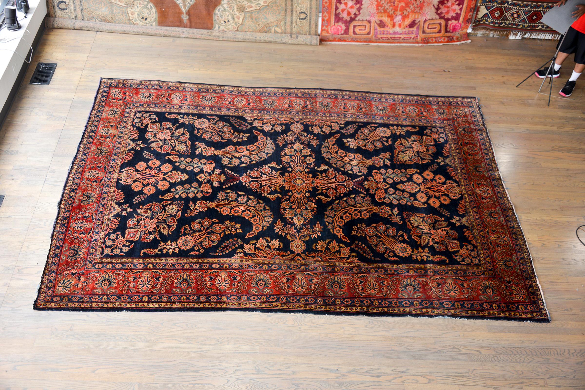 Early 20th Century Mohajeran Rug For Sale 5