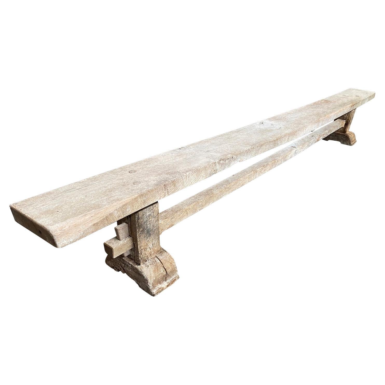 Early 20th Century Monastery Bench For Sale