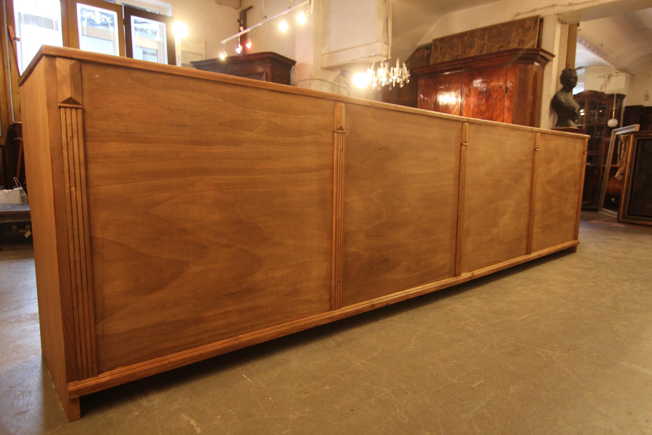 Early 20th Century Monumental French Bakery Counter or Sideboard 13