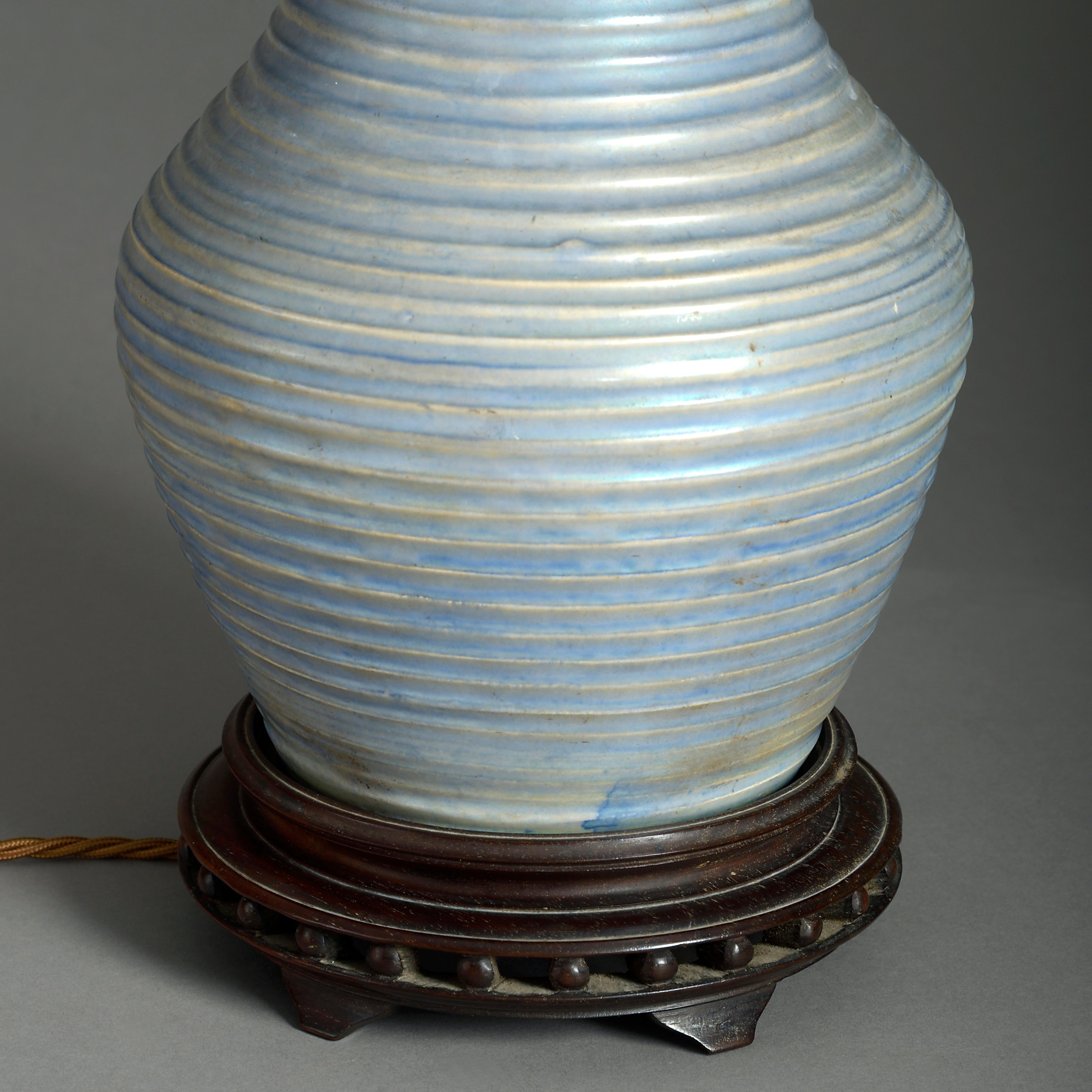 moorcroft pottery lamp