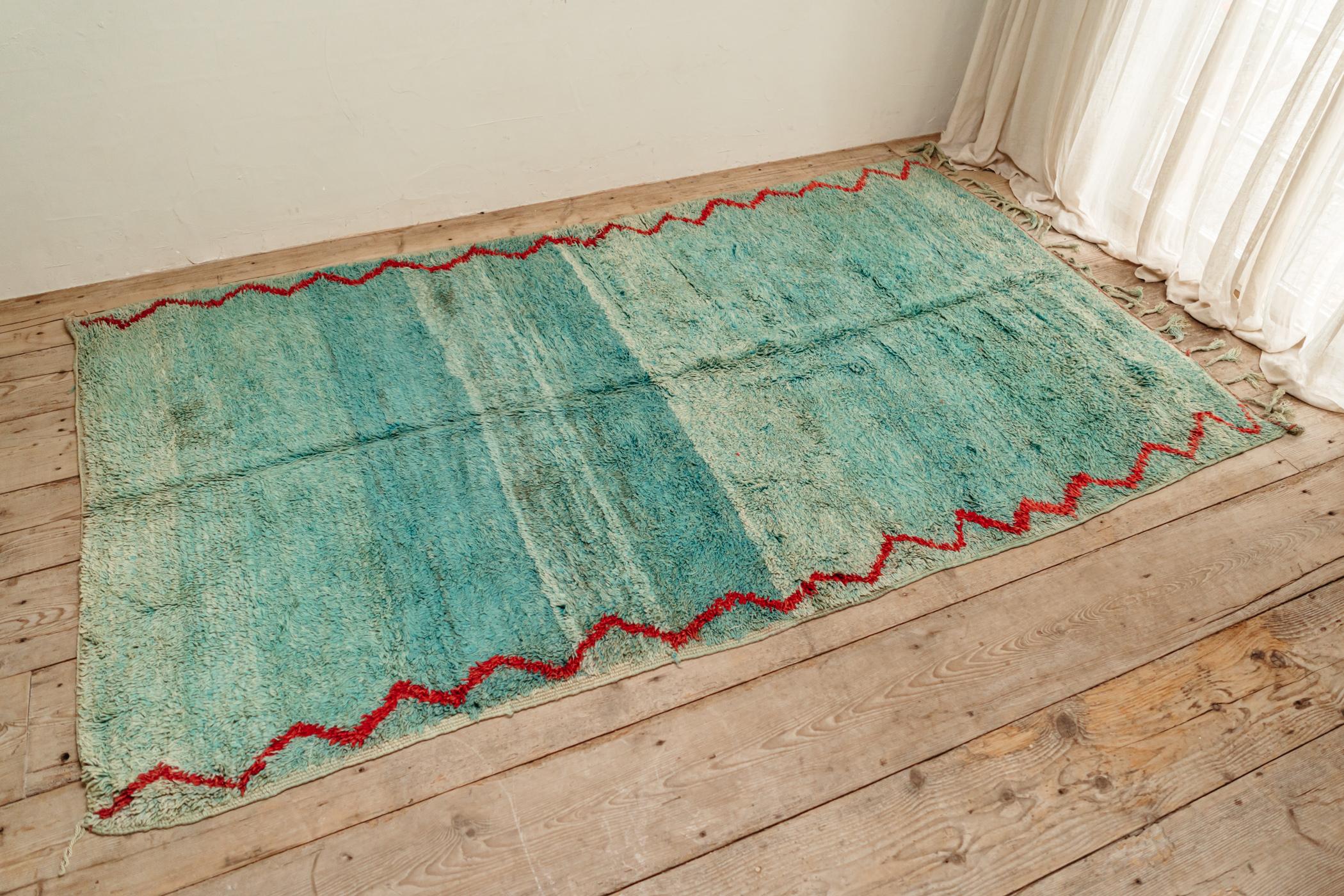 Marokkanischer / Berber-Teppich aus dem frhen 20. (Wolle) im Angebot