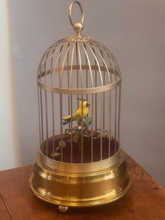 Early 20th Century Musical Bird Automaton