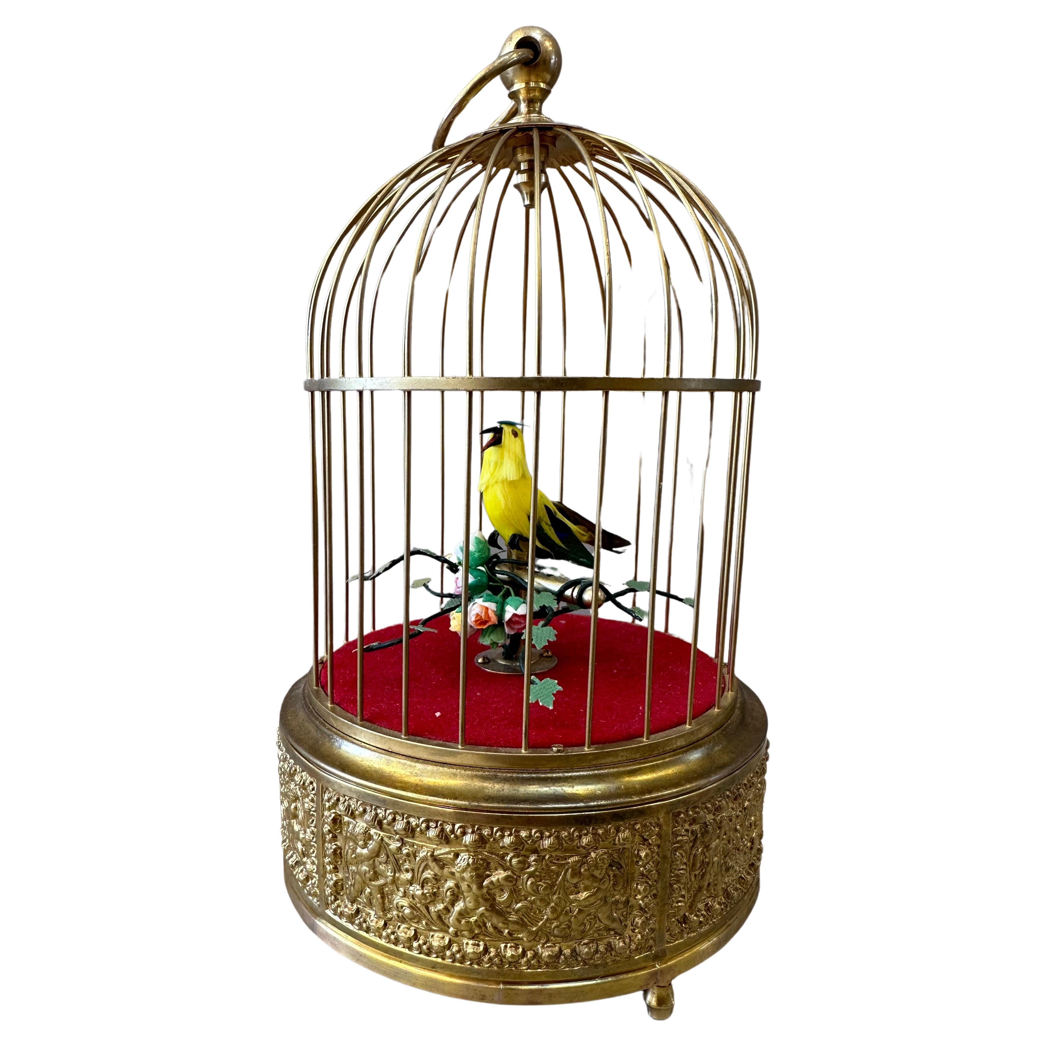 Early 20th Century Musical Bird Automaton