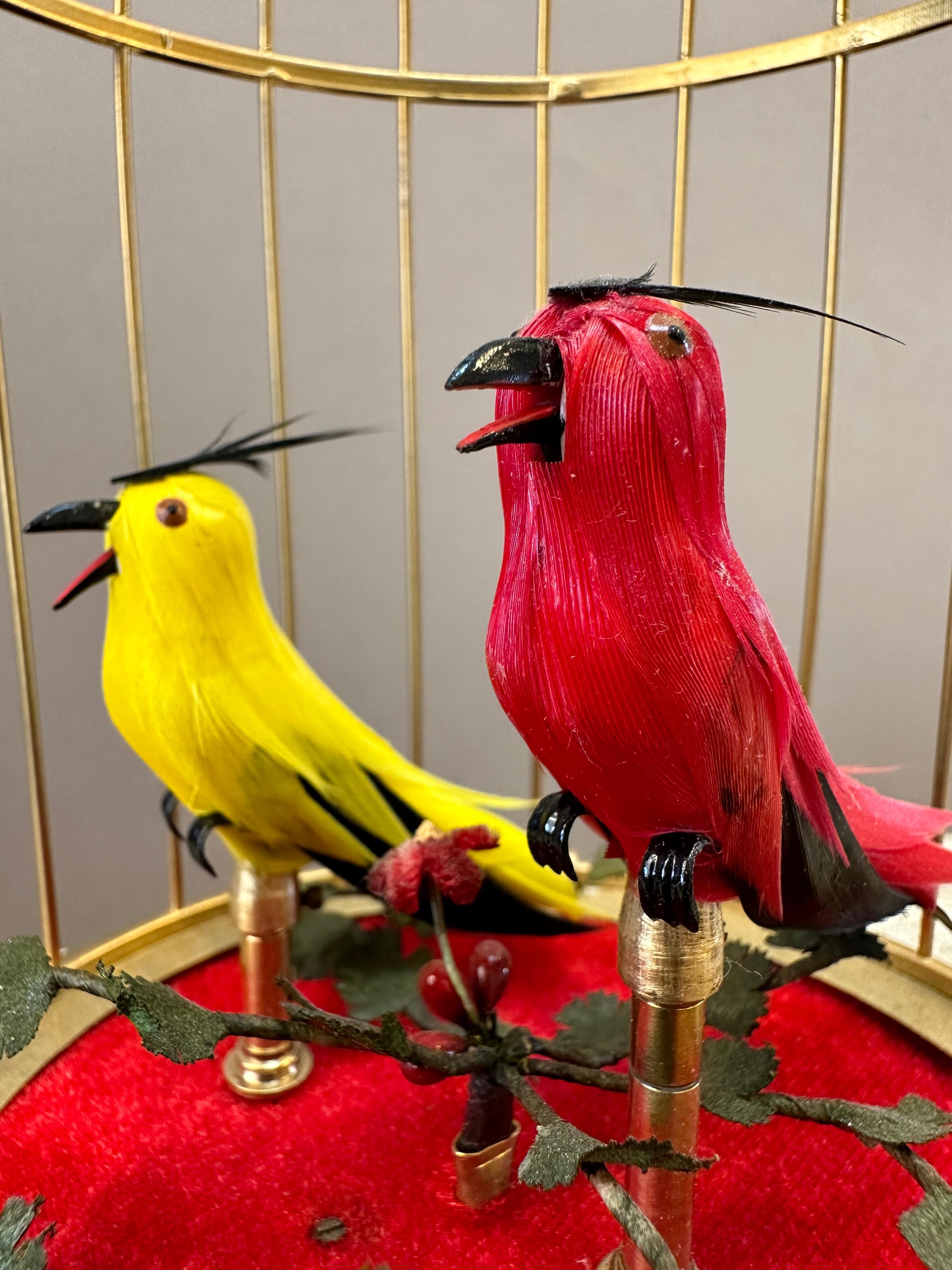 Swiss Early 20th Century Musical Birds Automaton For Sale