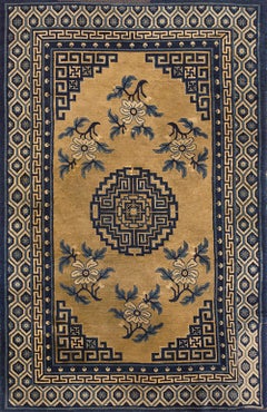 Tappeto Baotou cinese dell'inizio del XX secolo ( 4' x 6'2'' - 122 x 188 )