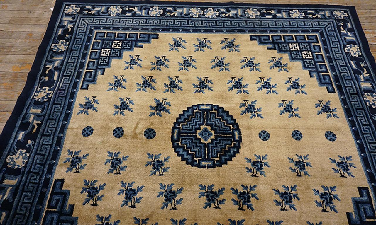 Early 20th Century N. Chinese Baotou Carpet For Sale 1