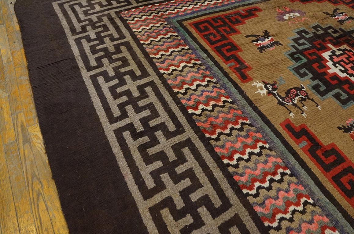 Tapis mongol du début du 20e siècle ( 11'10