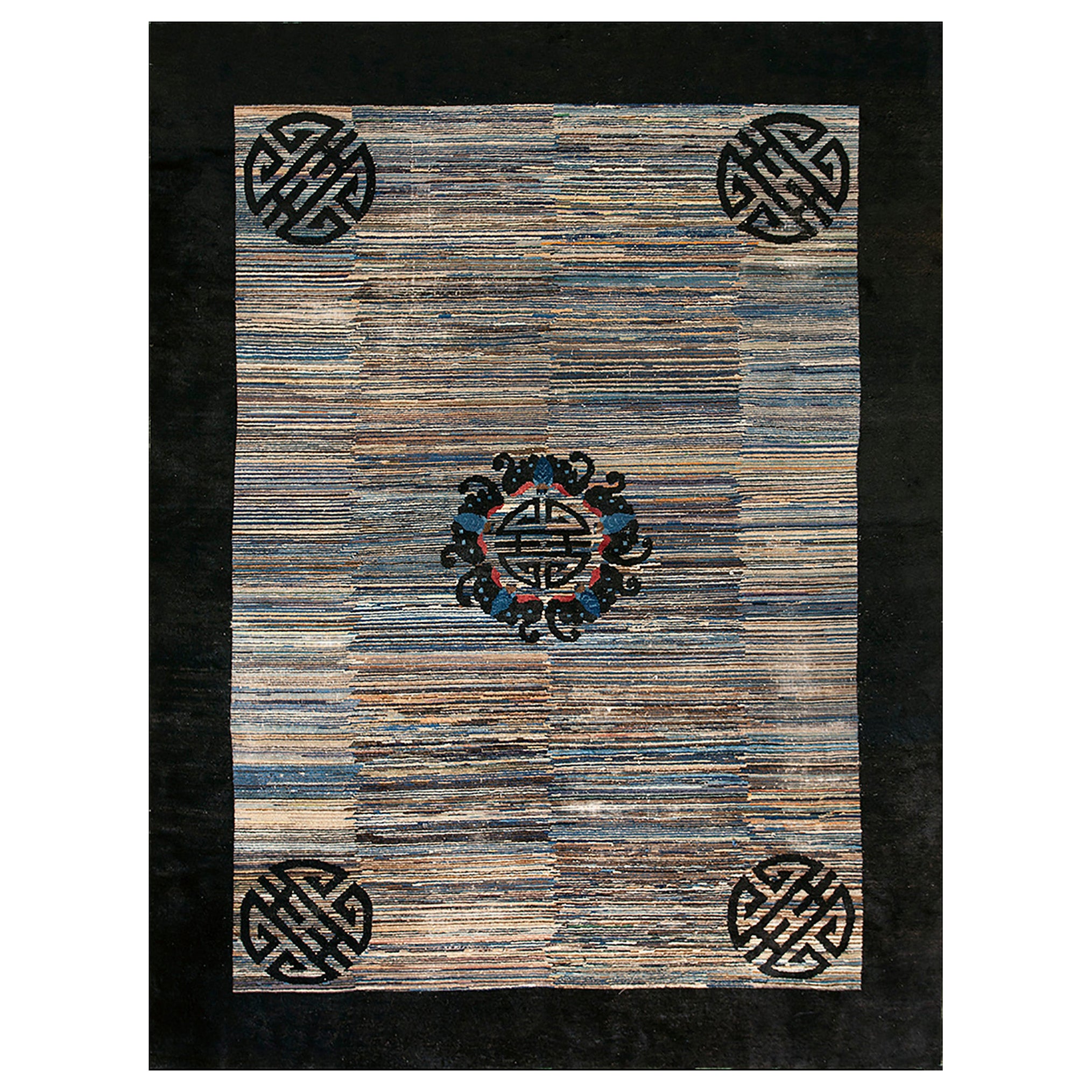 Tapis de Pékin de Chine du début du 20e siècle ( 9' x 11'8" - 274 x 356 )