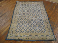 Early 20th Century N. Indian Agra Cotton Carpet ( 4' x 6'2" - 122 x 188 )
