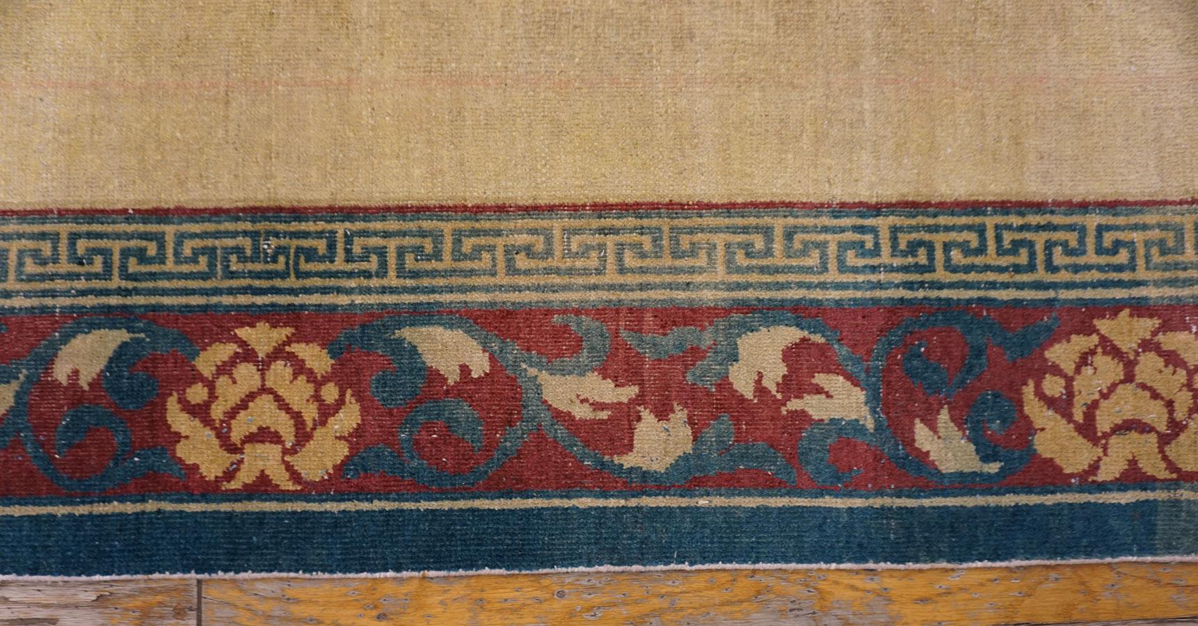 Tappeto Amritsar indiano dei primi del Novecento 8' 10 