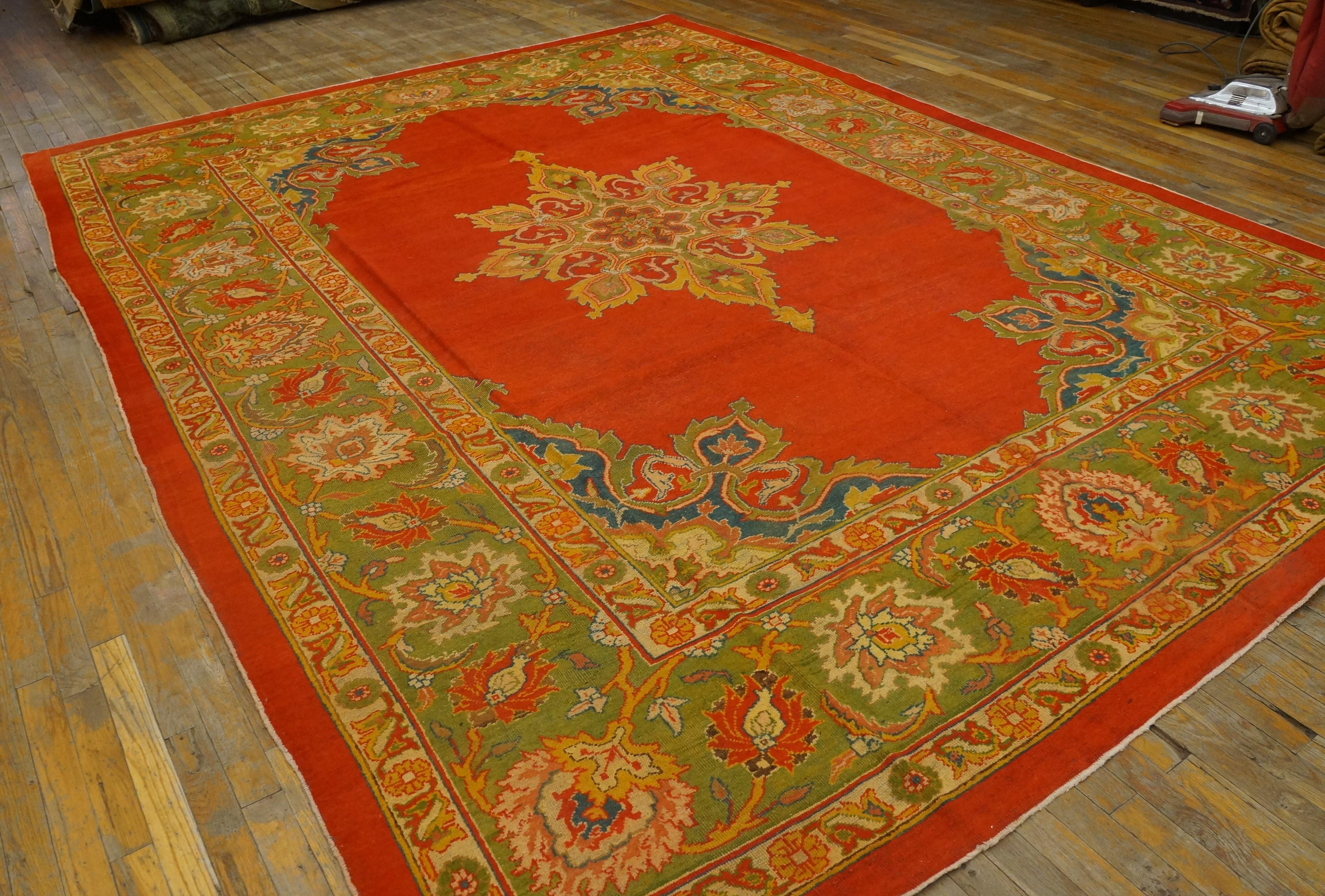 Early 20th Century N. Indian Amritsar Carpet ( 9' x 12' - 275 x 365 ) For Sale 2