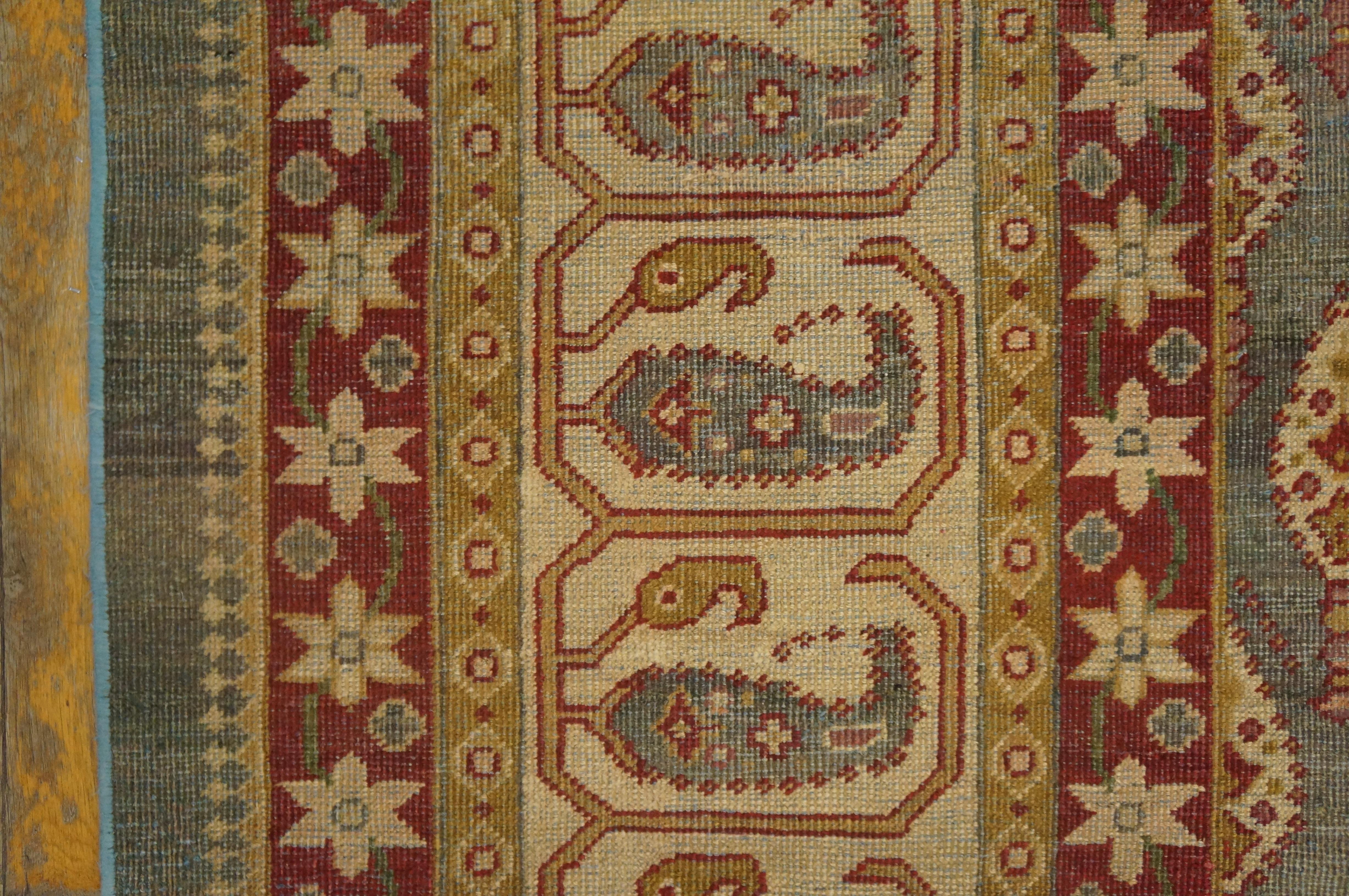 Early 20th Century N. Indian Amritsar Carpet ( 9'9