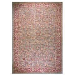N. Indischer Lahore-Teppich des frühen 20. Jahrhunderts ( 13'10" x 20'8" - 422 x 630")